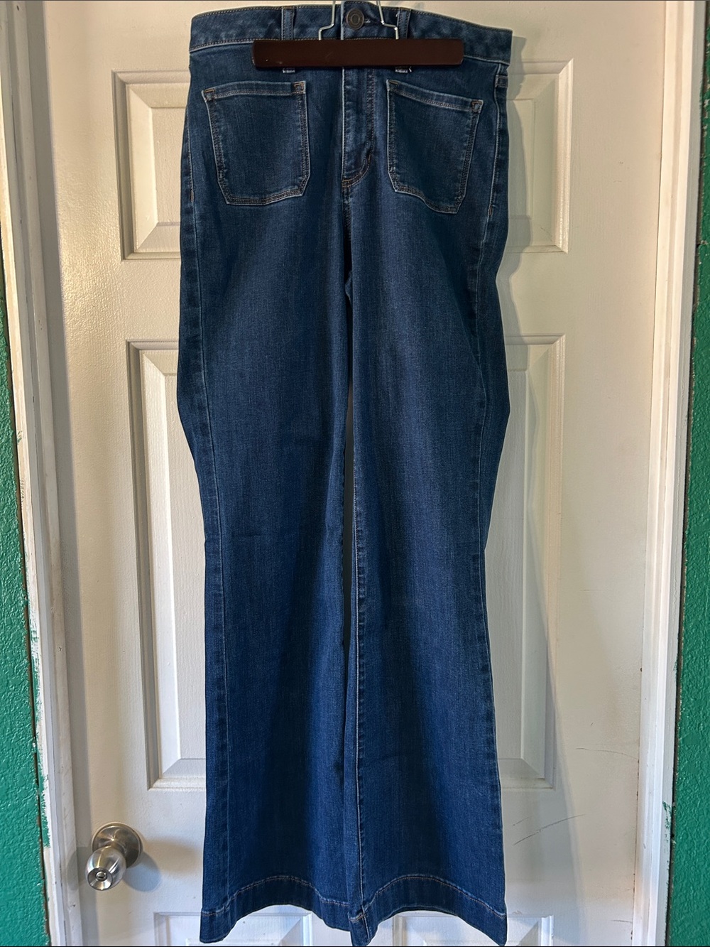 LC Lauren Conrad Dark Blue Flare Jeans